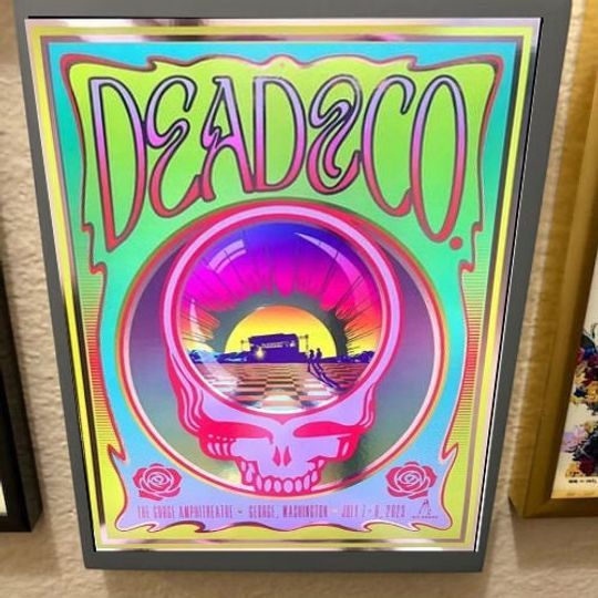 Discover First slide Dead & Company The Gorge Amphitheatre July 7-8, 2023 Poster
