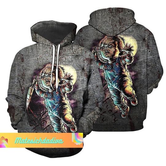 Discover Chucky Character Hoodie and Shirt Collection