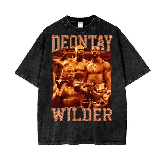 Discover Deontay Bronze Bomber Wilder T-Shirt - Boxing Shirt