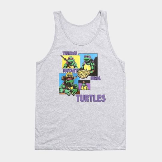 Discover Vintage Ninja Turtles Movie - Ninja Turtles - Tank Top