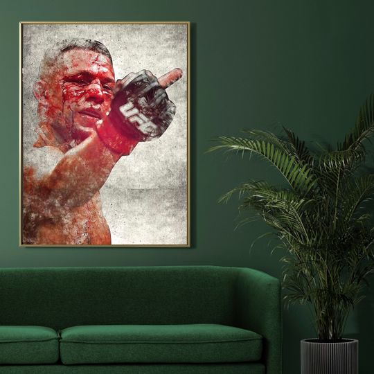 Discover Nate Diaz Gloss Poster