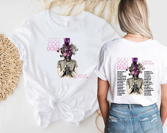 Discover Chaos In Bloom Tour T-Shirt, 2023 Music Festival, Chaos In BLoom Tour