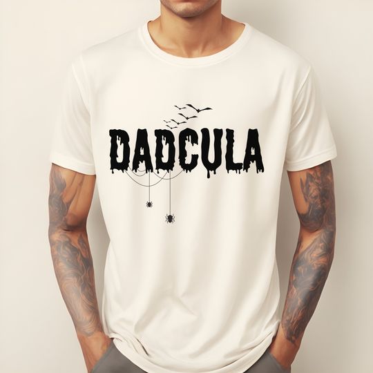 Discover Dadcula Halloween Shirt, Couples Halloween Tees, Dadcula Shirt
