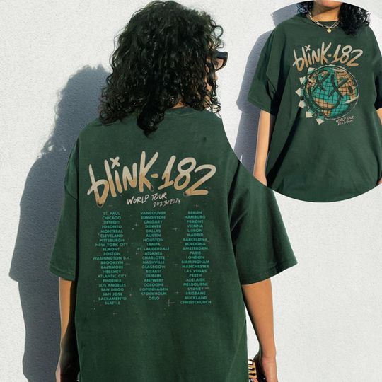 Discover B182 The World Tour 2023 2024 shirt, B182 Rock n' Roll T Shirt