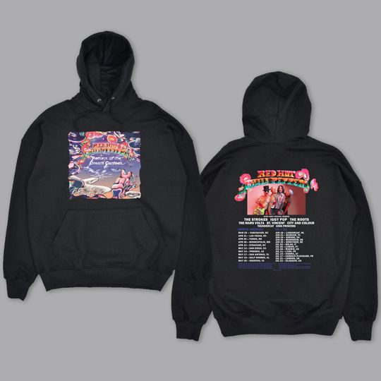 Discover Red Hot Chili Peppers Unlimited Love World Tour 2023 Hoodie