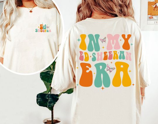 Discover In My Ed Shee Era Shirt,2023 Ed Shee Tour Shirt