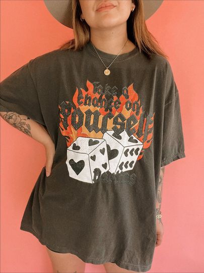 Discover Take A Chance On Yourself Tee, Self Love Positivity Shirt