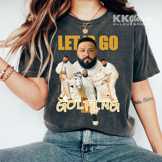 Discover Let's Go Golfing Dj Khaled Shirt, Vintage Hip Hop Shirt