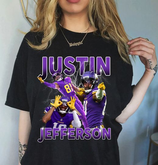 Discover Justin Jefferson Merch T-Shirt