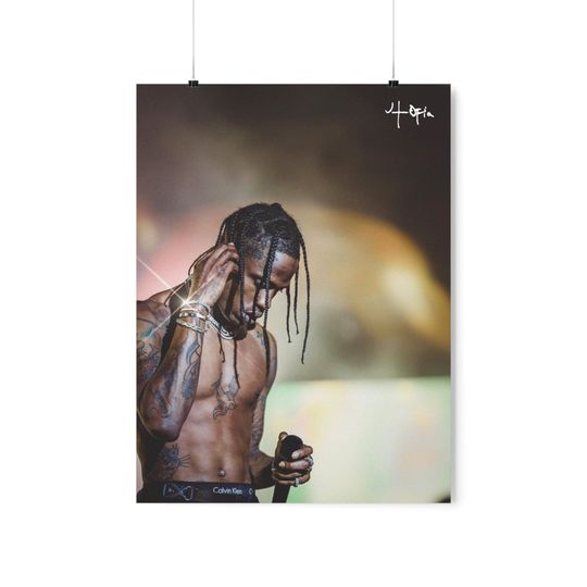 Discover Utopia Travis Poster