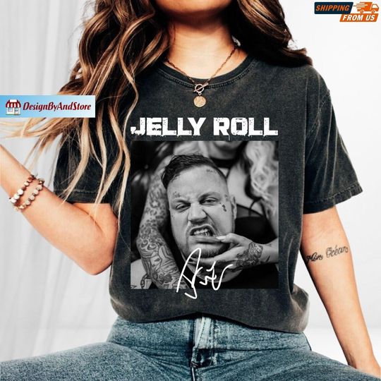 Discover Jelly Roll Concert Shirt, Jelly Roll Merch Shirt