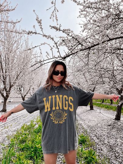 Discover the you are the one original wings collegiate tee