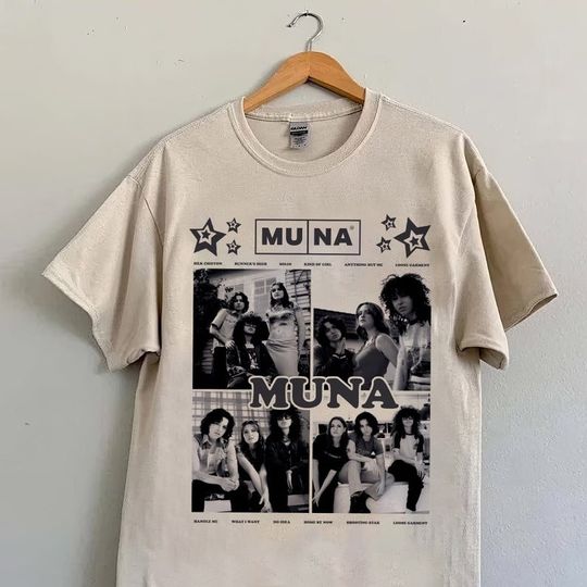 Discover Muna 2023 Concert Shirt,Life's So Fun Tour 2023 Shirt, Muna Fan Shirt