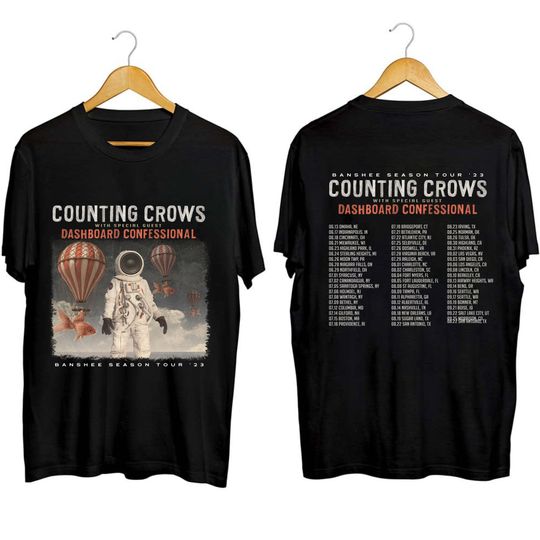 Discover Counting Crows Banshee Season Tour 2023 Shirt