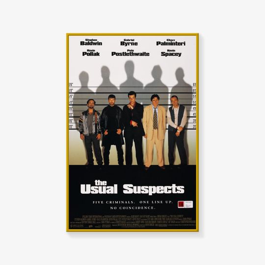 Discover The Usual Suspects Poster, Movie Poster