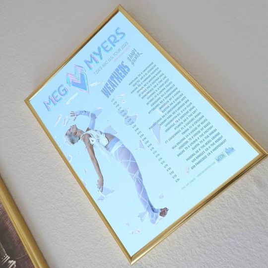 Discover TZIAS ARC Meg Myers tour 2023 Poster