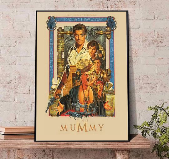 Discover The Mummy Premium Matte Vertical Poster