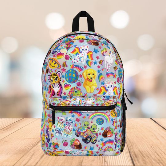Discover Lisa Frank Backpack 90s inspired Backpack