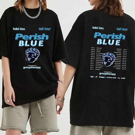 Discover Tobi Lou Perish Blue Tour 2023 Shirt, Tobi Lou