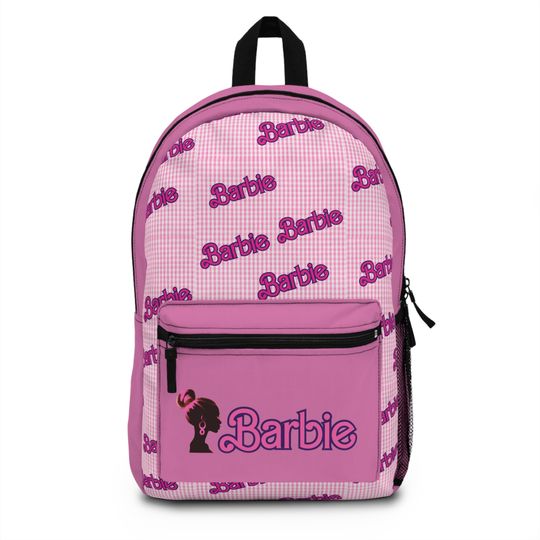 Discover Barbie Pink Backpack, Back to school, Girl's backpack