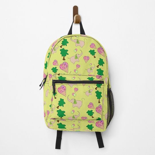 Discover Cute Cartoon Seamless Pattern Backpack