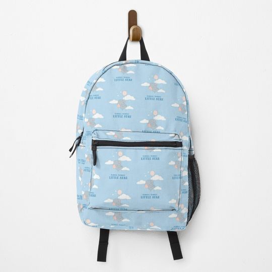 Discover TWINKLE, LITTLE STAR cute elephant illustration Backpack