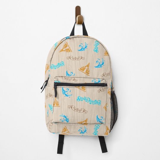 Discover Splash Mountain Pattern Backpack