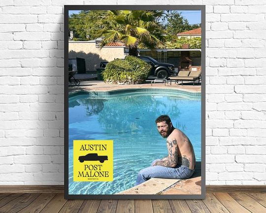 Discover Post Malone Austin Music Poster