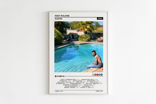 Discover Post Malone Music Poster