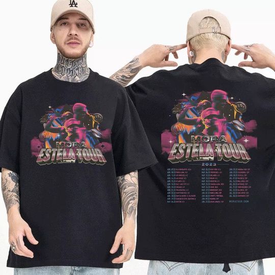 Discover Mora Fan T Shirt, Mora Estela 2023 Tour T Shirt