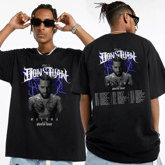 Discover Maluma North American Tour 2023 T Shirt