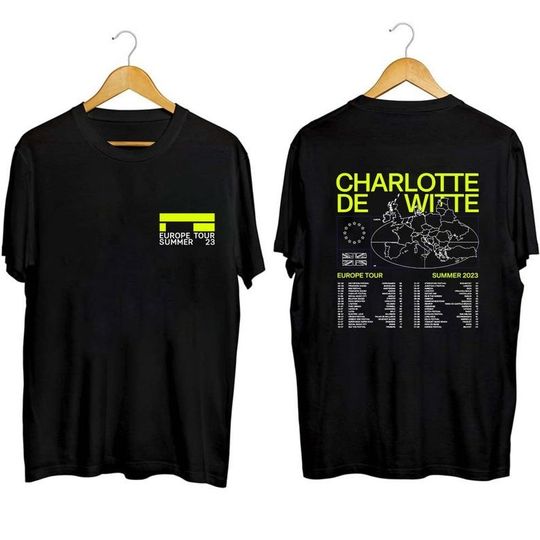 Discover Charlotte de Witte Europe Tour 2023 Shirt, Charlotte de Witte Summer Tour
