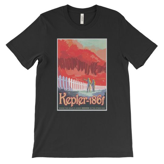 Discover Kepler-186f T-Shirt from NASA's Visions of the Future