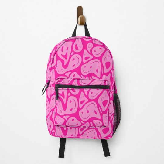 Discover Preppy Pink Aesthetic Backpack