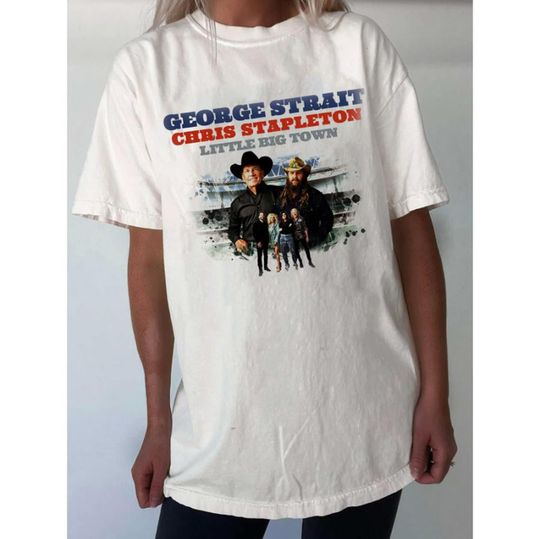 Discover Chris Stapleton Little Big Town Tour Shirt, Chris Stapleton Country Music Tour 2023 Shirt