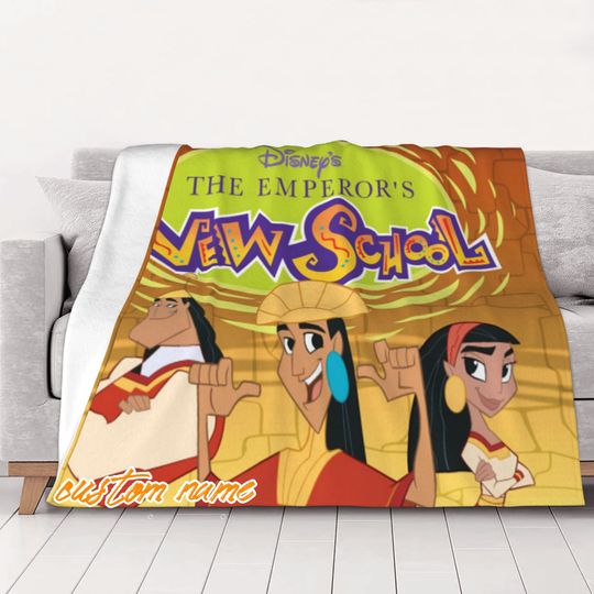 Discover The Emperor's New Groove Custom name Blanket