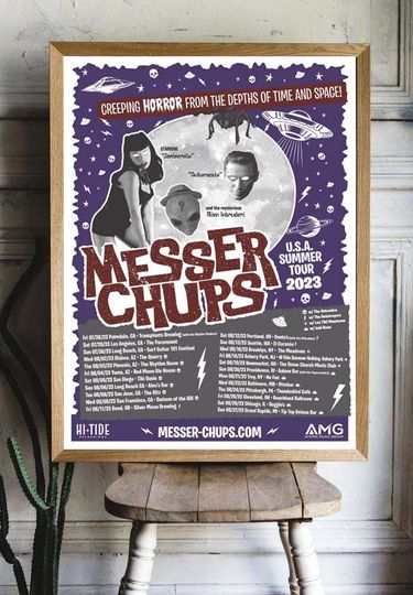 Discover messer chups summer tour 2023 poster