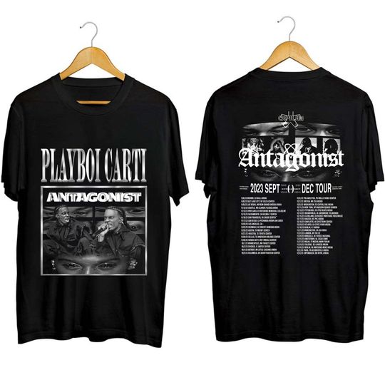 Discover Playboi Carti Antagonist Tour 2023 Shirt