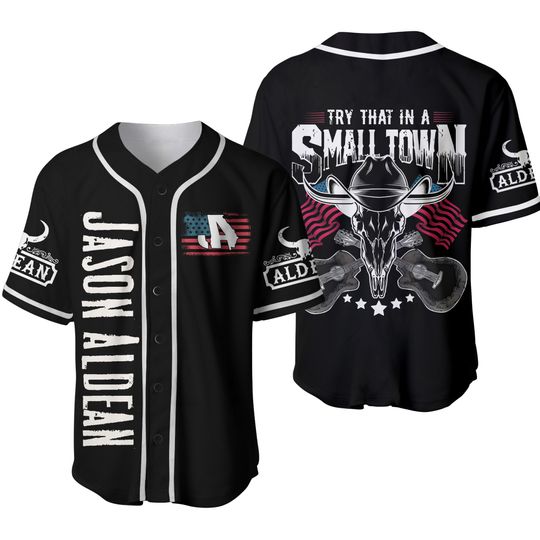 Discover Jason Aldean Try That In A Small Town Baseball Jersey