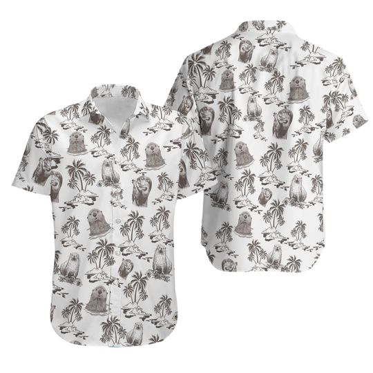 Discover Otter Hawaiian Shirt And Man Shorts