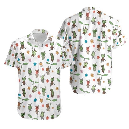 Discover Zelda Majora And Korok Hawaiian Shirt