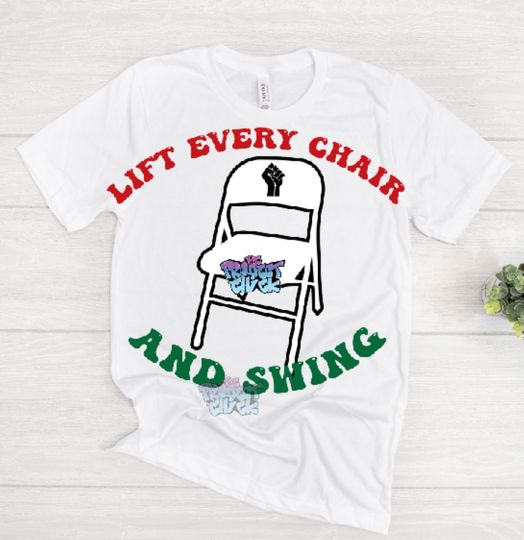 Discover Montgomery AL Unity Chair - Lift Every Voice and SWING shirt