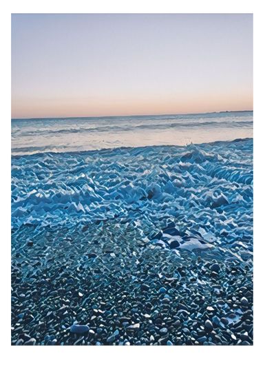 Discover Beach Print. Luxury Print for your home. Home Decor.