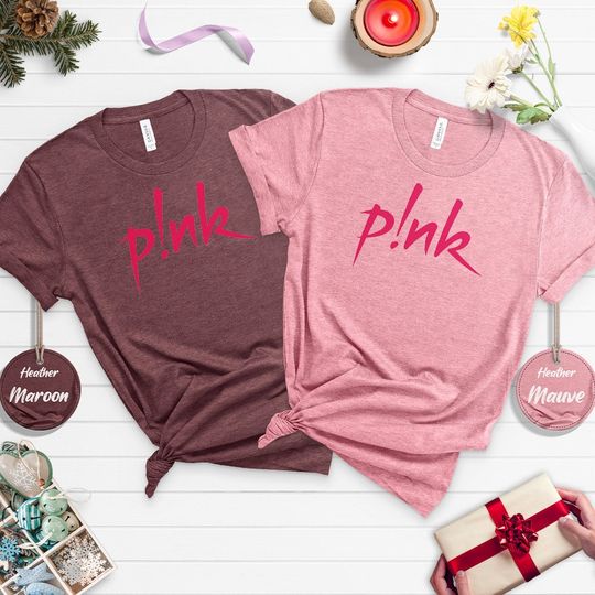 Discover Pink Shirt, Pink Fan Lovers Shirt, Music Tour 2023 Shirt, Trustfall Album Shirt