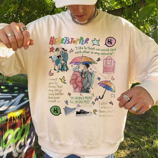 Discover LGBTQ Heartstopper Season 2 Shirt, Nick and Charlie, LGBT Sweatshirt