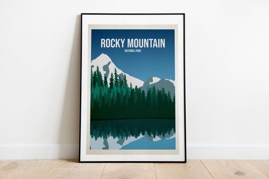 Discover Rocky Mountain National Park Print