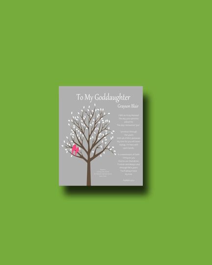 Discover Personalized Gift for Goddaughter from Godparents