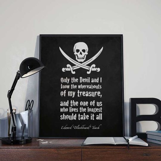 Discover Printable Pirate Art Decor