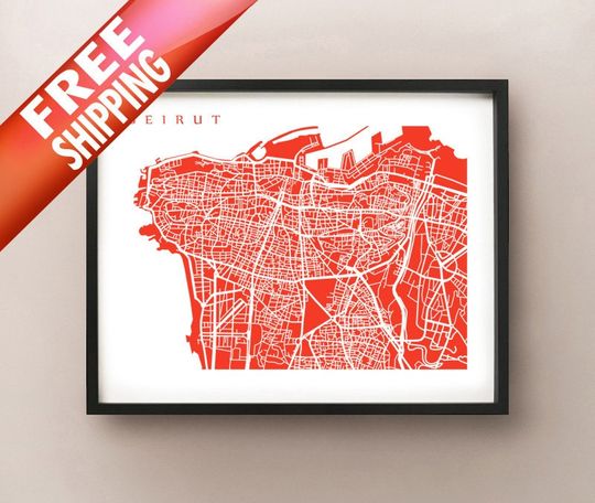 Discover Beirut Map