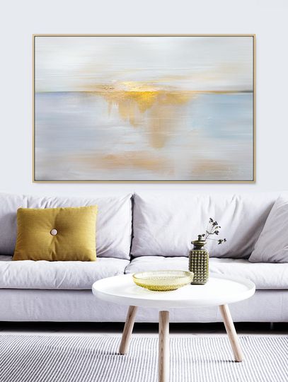 Discover Large Abstract Landscape Painting Print